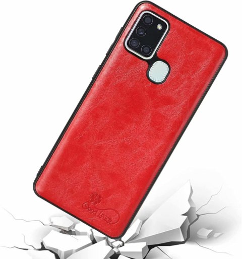 ZESTAW ETUI SAMSUNG GALAXY A21S CZERWONE EKOSKÓRA +SZKŁO HARTOWANE SM-A217F ZESTAW ETUI SAMSUNG GALAXY A21S CZERWONE EKOSKÓRA +SZKŁO HARTOWANE SM-A217F