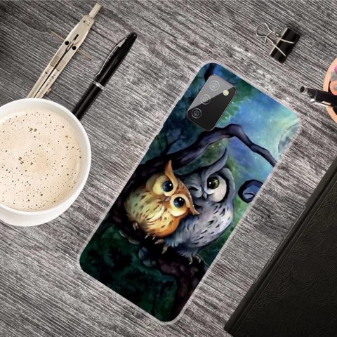 ZESTAW ETUI SILIKONOWE SAMSUNG GALAXY A02s 2 SOWY +SZKŁO HARTOWANE ZESTAW ETUI SILIKONOWE SAMSUNG GALAXY A02s 2 SOWY +SZKŁO HARTOWANE