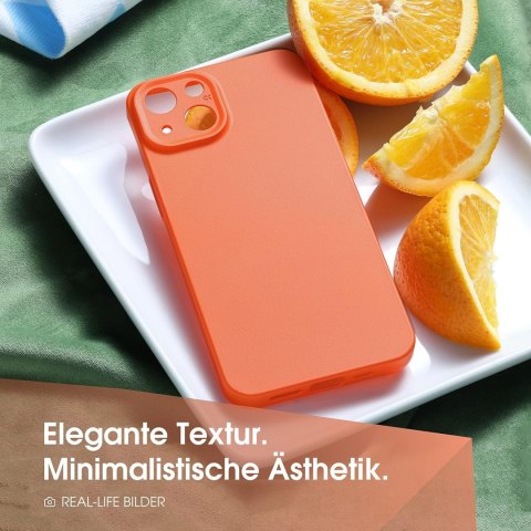 1X SZKŁO HARTOWANE ETUI DO APPLE IPHONE 13 6.1 POMARAŃCZOWY SLIM CASE 1X SZKŁO HARTOWANE ETUI DO APPLE IPHONE 13 6.1 POMARAŃCZOWY SLIM CASE