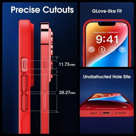 1X SZKŁO HARTOWANE ETUI DO APPLE IPHONE 13 6.1 POMARAŃCZOWY SLIM CASE 1X SZKŁO HARTOWANE ETUI DO APPLE IPHONE 13 6.1 POMARAŃCZOWY SLIM CASE