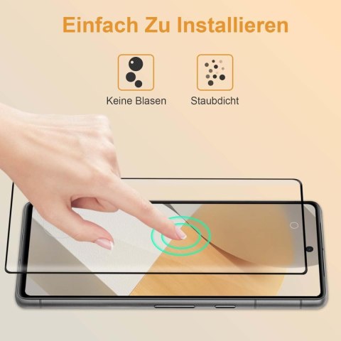 2x SZKŁO HARTOWANE HUAWEI NOVA 9/HONOR 50 WYSOKA OCHRONA CZARNE RAMKI 2x SZKŁO HARTOWANE HUAWEI NOVA 9/HONOR 50 WYSOKA OCHRONA CZARNE RAMKI