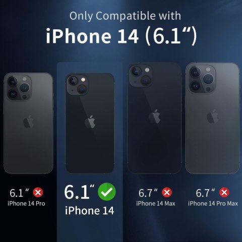 3X SZKŁO HARTOWANE ETUI POKROWIEC DO APPLE IPHONE 14 CASE BEZBARWNE PLECKI 3X SZKŁO HARTOWANE ETUI POKROWIEC DO APPLE IPHONE 14 CASE BEZBARWNE PLECKI
