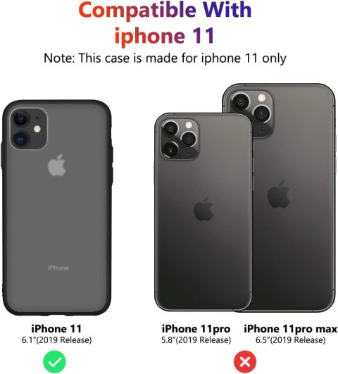 ETUI APPLE IPHONE 11 SILIKONOWE CZARNE PÓŁTRANSPARENTNE CIENKIE A2111 ETUI APPLE IPHONE 11 SILIKONOWE CZARNE PÓŁTRANSPARENTNE CIENKIE A2111