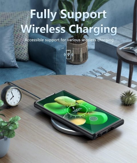 ETUI BUMPER DO SAMSUNG GALAXY S23 ULTRA MOCNE CZARNE PÓŁPRZEZROCZYSTE RAMKA ETUI BUMPER DO SAMSUNG GALAXY S23 ULTRA MOCNE CZARNE PÓŁPRZEZROCZYSTE RAMKA