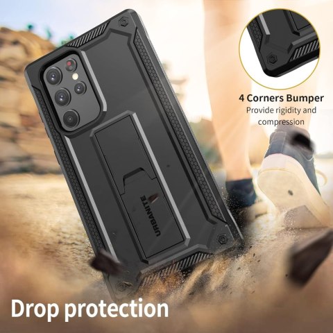 ETUI BUMPER SAMSUNG GALAXY S22 ULTRA 5G CZARNE WZMOCNIONE +PODSTAWKA SM-908 ETUI BUMPER SAMSUNG GALAXY S22 ULTRA 5G CZARNE WZMOCNIONE +PODSTAWKA SM-908