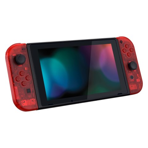 ETUI CASE NINTENDO SWITCH CZERWONY PRZEZROCZYSTY WYTRZYMAŁY ETUI CASE NINTENDO SWITCH CZERWONY PRZEZROCZYSTY WYTRZYMAŁY