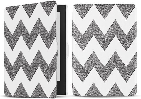 ETUI CZYTNIK KSIĄŻEK KINDLE PAPERWHITE 11-GEN 6" 2022 CZARNY BIAŁY ZYGZAK ETUI CZYTNIK KSIĄŻEK KINDLE PAPERWHITE 11-GEN 6" 2022 CZARNY BIAŁY ZYGZAK