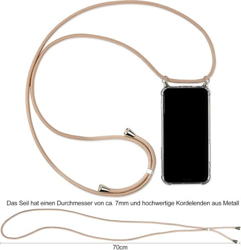 ETUI GOOGLE PIXEL 6A CASE SILIKONOWY BEZBARWNY +ZŁOTA SMYCZ SZNUREK ETUI GOOGLE PIXEL 6A CASE SILIKONOWY BEZBARWNY +ZŁOTA SMYCZ SZNUREK