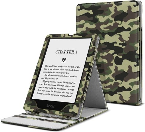 ETUI NA CZYTNIK KSIĄŻEK KINDLE PAPERWHITE V 2021 6.8" MORO WOJSKOWY ETUI NA CZYTNIK KSIĄŻEK KINDLE PAPERWHITE V 2021 6.8" MORO WOJSKOWY
