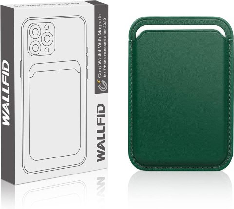 ETUI POKROWIEC CASE NA KARTY DO APPLE IPHONE Z MAGSAFE ZIELONY MAGNETYCZNY ETUI POKROWIEC CASE NA KARTY DO APPLE IPHONE Z MAGSAFE ZIELONY MAGNETYCZNY