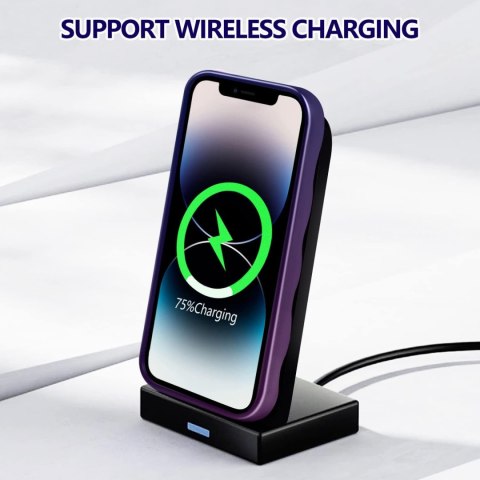 ETUI POKROWIEC DO APPLE IPHONE 11 SILIKONOWE FIOLETOWE OMBRE 3D WYTRZYMAŁE ETUI POKROWIEC DO APPLE IPHONE 11 SILIKONOWE FIOLETOWE OMBRE 3D WYTRZYMAŁE