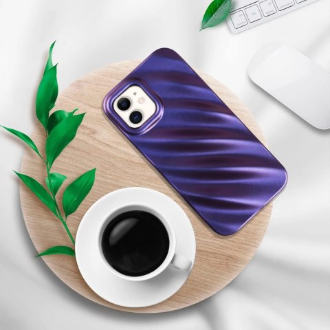ETUI POKROWIEC DO APPLE IPHONE 11 SILIKONOWE FIOLETOWE OMBRE 3D WYTRZYMAŁE ETUI POKROWIEC DO APPLE IPHONE 11 SILIKONOWE FIOLETOWE OMBRE 3D WYTRZYMAŁE