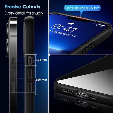 ETUI POKROWIEC DO APPLE IPHONE 13 PRO MAX 6,7' PRZEZROCZYSTE WYTRZYMAŁE ETUI POKROWIEC DO APPLE IPHONE 13 PRO MAX 6,7' PRZEZROCZYSTE WYTRZYMAŁE