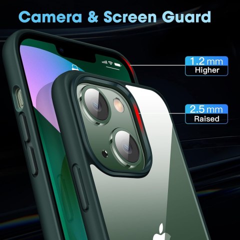 ETUI POKROWIEC DO APPLE IPHONE 14 CASE ZIELONE BEZBARWNE PLECKI ETUI POKROWIEC DO APPLE IPHONE 14 CASE ZIELONE BEZBARWNE PLECKI