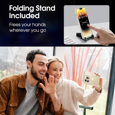 ETUI POKROWIEC DO APPLE IPHONE 14 PRO MAX KREMOWE PÓŁPRZEZROCZYSTE PLECKI ETUI POKROWIEC DO APPLE IPHONE 14 PRO MAX KREMOWE PÓŁPRZEZROCZYSTE PLECKI
