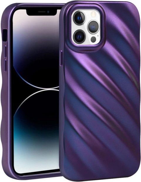 ETUI POKROWIEC DO APPLE IPHONE 14 PRO SILIKONOWE FIOLETOWE WYTRZYMAŁE A2890 ETUI POKROWIEC DO APPLE IPHONE 14 PRO SILIKONOWE FIOLETOWE WYTRZYMAŁE A2890