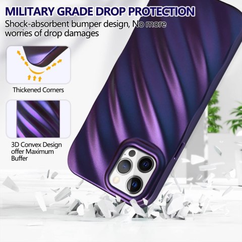 ETUI POKROWIEC DO APPLE IPHONE 14 PRO SILIKONOWE FIOLETOWE WYTRZYMAŁE A2890 ETUI POKROWIEC DO APPLE IPHONE 14 PRO SILIKONOWE FIOLETOWE WYTRZYMAŁE A2890