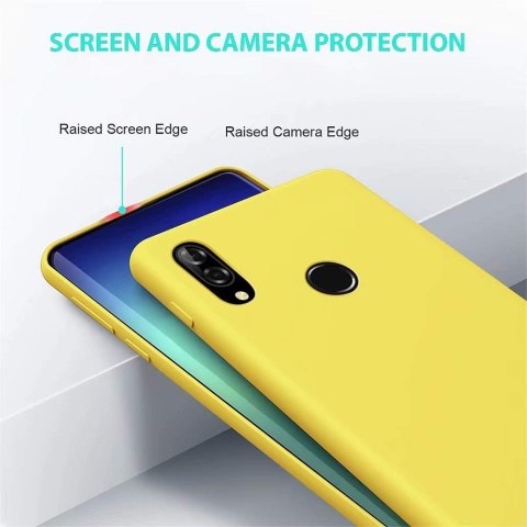 ETUI POKROWIEC DO HUAWEI P20 LITE ŻÓŁTE NEONOWE SILIKONOWE PLECKI SOLIDNE ETUI POKROWIEC DO HUAWEI P20 LITE ŻÓŁTE NEONOWE SILIKONOWE PLECKI SOLIDNE