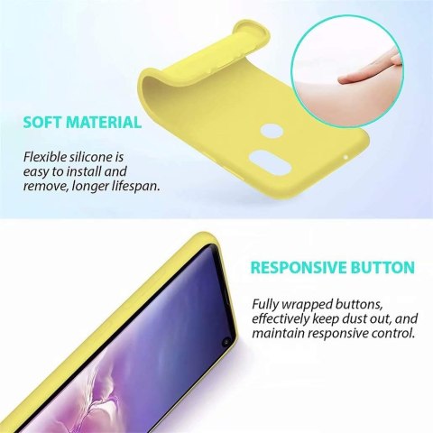 ETUI POKROWIEC DO HUAWEI P20 LITE ŻÓŁTE NEONOWE SILIKONOWE PLECKI SOLIDNE ETUI POKROWIEC DO HUAWEI P20 LITE ŻÓŁTE NEONOWE SILIKONOWE PLECKI SOLIDNE