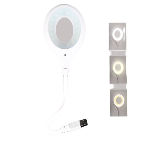 INTELIGENTNA LAMPKA GŁOSOWA DO CZYTANIA YOOULIT LED 6W BIAŁA USB INTELIGENTNA LAMPKA GŁOSOWA DO CZYTANIA YOOULIT LED 6W BIAŁA USB
