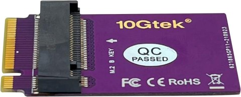 ADAPTER DYSKU SSD NGFF M.2 TYP SATA SSD B KEY - B KEY 10Gtek