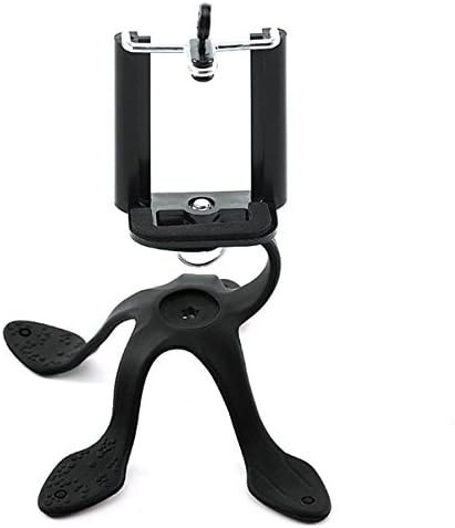 MINI STATYW UCHWYT DO TELEFONU TRIPOD CZARNY ELASTYCZNY MINI STATYW UCHWYT DO TELEFONU TRIPOD CZARNY ELASTYCZNY