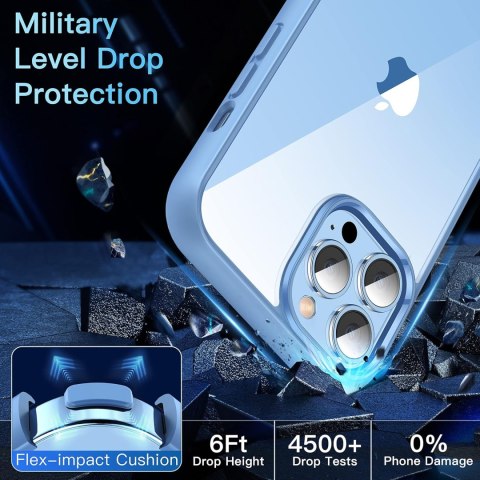 MOCNE ETUI APPLE IPHONE 13 PRO MAX NIEBIESKA RAMKA GLAMOUR PLECKI CASE MOCNE ETUI APPLE IPHONE 13 PRO MAX NIEBIESKA RAMKA GLAMOUR PLECKI CASE