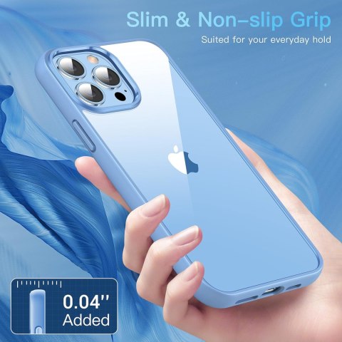 MOCNE ETUI APPLE IPHONE 13 PRO MAX NIEBIESKA RAMKA GLAMOUR PLECKI CASE MOCNE ETUI APPLE IPHONE 13 PRO MAX NIEBIESKA RAMKA GLAMOUR PLECKI CASE