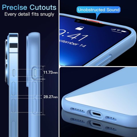 MOCNE ETUI APPLE IPHONE 13 PRO MAX NIEBIESKA RAMKA GLAMOUR PLECKI CASE MOCNE ETUI APPLE IPHONE 13 PRO MAX NIEBIESKA RAMKA GLAMOUR PLECKI CASE