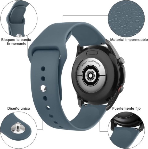 PASEK DO ZEGARKA HUAWEI GT3/GT2/GT 2e/GT2 Pro 46 mm CIEMNY SZARY 22 mm PASEK DO ZEGARKA HUAWEI GT3/GT2/GT 2e/GT2 Pro 46 mm CIEMNY SZARY 22 mm