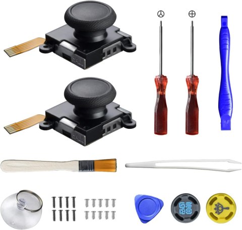 ZESTAW NAPRAWCZY JOY-CON 2xJOYSTICK NARZĘDZIA NINTENDO OLED LITE SWITCH ZESTAW NAPRAWCZY JOY-CON 2xJOYSTICK NARZĘDZIA NINTENDO OLED LITE SWITCH