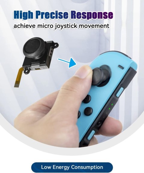 ZESTAW NAPRAWCZY JOY-CON 2xJOYSTICK NARZĘDZIA NINTENDO OLED LITE SWITCH ZESTAW NAPRAWCZY JOY-CON 2xJOYSTICK NARZĘDZIA NINTENDO OLED LITE SWITCH