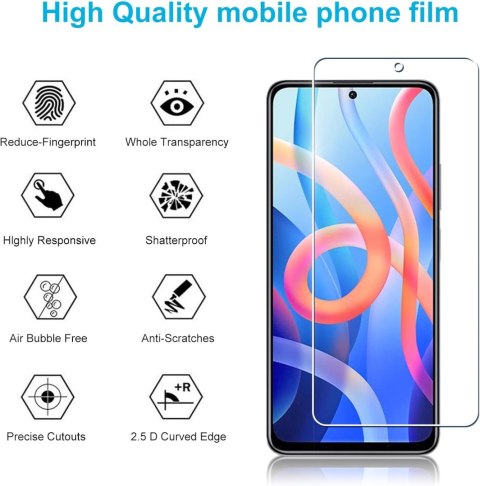 4x SZKŁO HARTOWANE XIAOMI REDMI NOTE 11 WYSOKA OCHRONA PRZED UDERZENIAMI 4x SZKŁO HARTOWANE XIAOMI REDMI NOTE 11 WYSOKA OCHRONA PRZED UDERZENIAMI