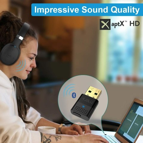 ADAPTER BLUETOOTH 5.0 USB DO SŁUCHAWEK TV PS PC TYLKO DO DŹWIĘKU ADAPTER BLUETOOTH 5.0 USB DO SŁUCHAWEK TV PS PC TYLKO DO DŹWIĘKU
