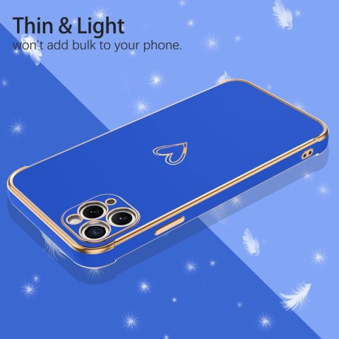 ETUI APPLE IPHONE 11 PRO SILIKONOWE NIEBIESKIE ZŁOTE SERDUSZKO A2160 ETUI APPLE IPHONE 11 PRO SILIKONOWE NIEBIESKIE ZŁOTE SERDUSZKO A2160