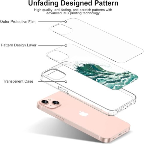 ETUI APPLE IPHONE 13 6.1" CASE SILIKONOWY PRZEZROCZYSTY FALA TSUNAMI A2482 ETUI APPLE IPHONE 13 6.1" CASE SILIKONOWY PRZEZROCZYSTY FALA TSUNAMI A2482