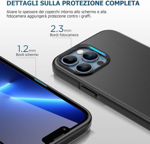ETUI APPLE IPHONE 13 PRO MAX CZARNE SILIKONOWE WZMOCNIONE +MAGSAFE A2484 ETUI APPLE IPHONE 13 PRO MAX CZARNE SILIKONOWE WZMOCNIONE +MAGSAFE A2484