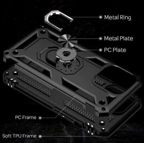 ETUI APPLE IPHONE 13 PRO SILIKONOWE CZARNE WZMOCNIONE +UCHWYT A2483 ETUI APPLE IPHONE 13 PRO SILIKONOWE CZARNE WZMOCNIONE +UCHWYT A2483