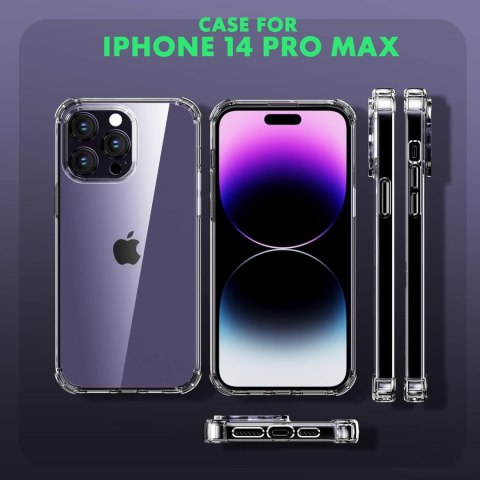 ETUI APPLE IPHONE 14 PRO MAX SILIKONOWE BEZBARWNE BASIC A2894 A2651 ETUI APPLE IPHONE 14 PRO MAX SILIKONOWE BEZBARWNE BASIC A2894 A2651