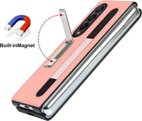 ETUI BUMPER RAMKA DO SAMSUNG GALAXY Z FOLD3 5G RÓŻOWE WYTRZYMAŁE ETUI BUMPER RAMKA DO SAMSUNG GALAXY Z FOLD3 5G RÓŻOWE WYTRZYMAŁE