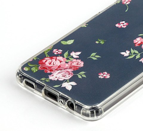 ETUI CASE DO SAMSUNG GALAXY A32 5G SOLIDNE WZÓR W KWIATY PLECKI SM-A326B