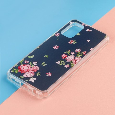 ETUI CASE DO SAMSUNG GALAXY A32 5G SOLIDNE WZÓR W KWIATY PLECKI SM-A326B
