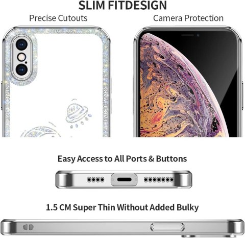 ETUI POKROWIEC DO APPLE IPHONE X/XS BŁYSZCZĄCE SOLIDNE + SZKŁO HARTOWANE ETUI POKROWIEC DO APPLE IPHONE X/XS BŁYSZCZĄCE SOLIDNE + SZKŁO HARTOWANE