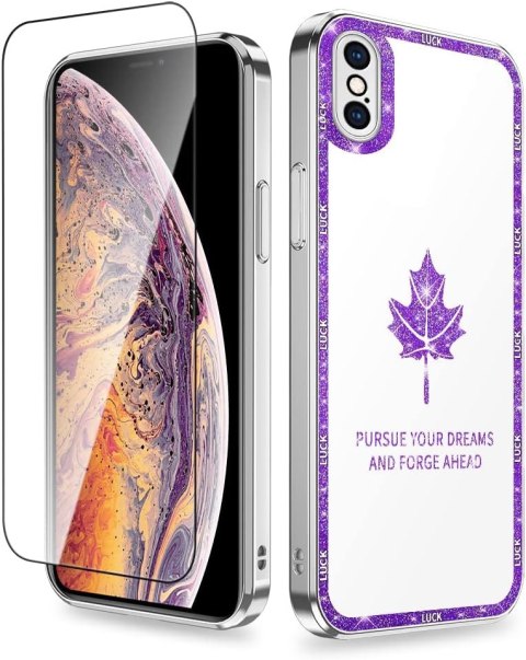 ETUI POKROWIEC DO APPLE IPHONE XS MAX LUSTRZANE PLECKI + SZKŁO HARTOWANE ETUI POKROWIEC DO APPLE IPHONE XS MAX LUSTRZANE PLECKI + SZKŁO HARTOWANE