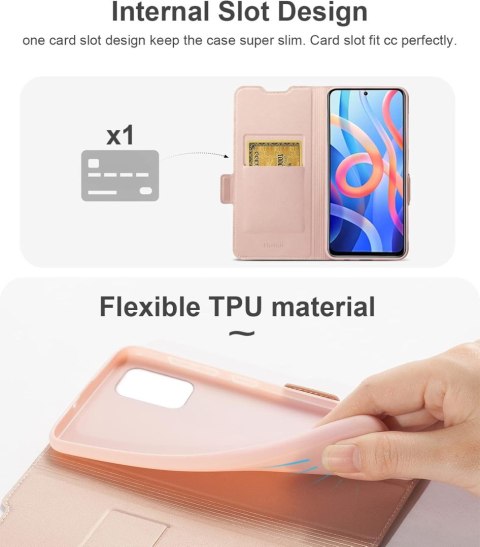 ETUI POKROWIEC DO XIAOMI REDMI NOTE 11 5G ZAMYKANE Z KLAPKĄ RÓŻOWE ETUI POKROWIEC DO XIAOMI REDMI NOTE 11 5G ZAMYKANE Z KLAPKĄ RÓŻOWE