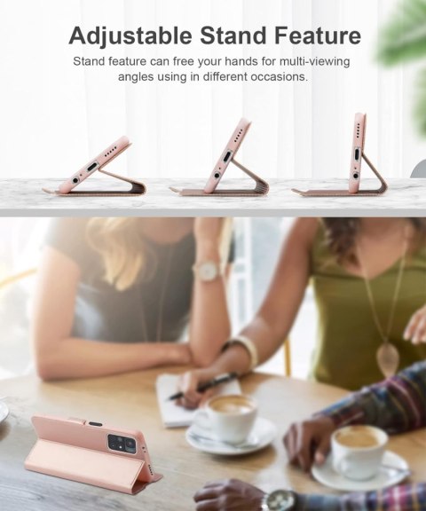 ETUI POKROWIEC DO XIAOMI REDMI NOTE 11 5G ZAMYKANE Z KLAPKĄ RÓŻOWE ETUI POKROWIEC DO XIAOMI REDMI NOTE 11 5G ZAMYKANE Z KLAPKĄ RÓŻOWE