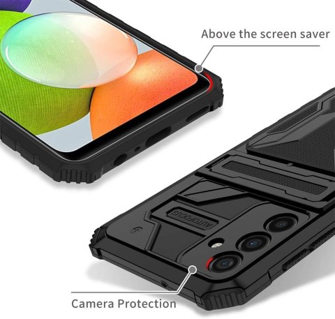 ETUI POKROWIEC DO SAMSUNG GALAXY A13 5G CZARNE Z MIEJSCEM NA KARTY SM-A136U ETUI POKROWIEC DO SAMSUNG GALAXY A13 5G CZARNE Z MIEJSCEM NA KARTY SM-A136U
