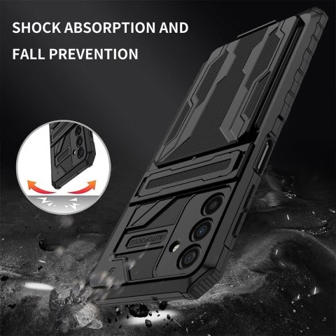 ETUI POKROWIEC DO SAMSUNG GALAXY A13 5G CZARNE Z MIEJSCEM NA KARTY SM-A136U ETUI POKROWIEC DO SAMSUNG GALAXY A13 5G CZARNE Z MIEJSCEM NA KARTY SM-A136U