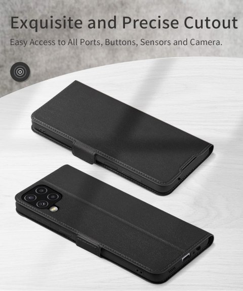 ETUI POKROWIEC DO SAMSUNG GALAXY A22 4G CASE ZAMYKANY Z KLAPKĄ CZARNY ETUI POKROWIEC DO SAMSUNG GALAXY A22 4G CASE ZAMYKANY Z KLAPKĄ CZARNY