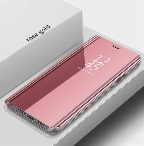 ETUI Z KLAPKĄ XIAOMI NOTE 9 RÓŻOWY ROSE GOLD SKŁADANY PRZESZKLONY ETUI Z KLAPKĄ XIAOMI NOTE 9 RÓŻOWY ROSE GOLD SKŁADANY PRZESZKLONY